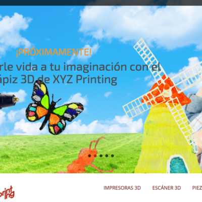 Sitio Web eCommerce 3D Impresoras