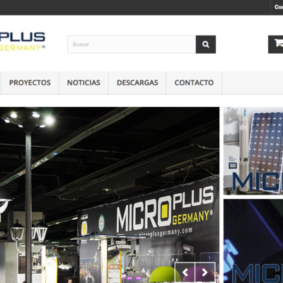 Sitio Web eCommerce MicroPLUS