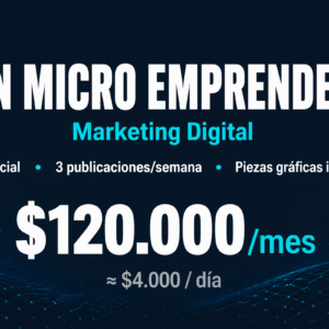 Banner Plan Micro Emprendedor