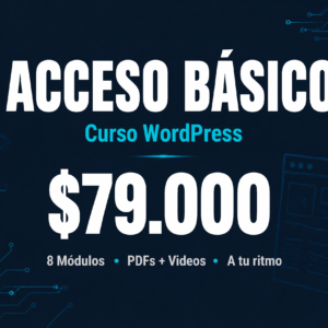 Curso WordPress — Acceso Básico
